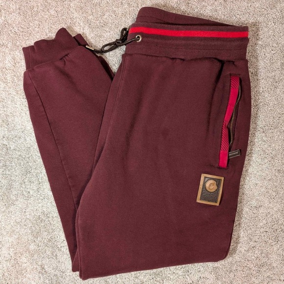 Cookies SF Park Avenue Fleece Sweatpant Joggers Burgundy Size 2XL - Picture 7 of 9
